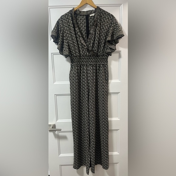 Max Studio Pants - Elegant Patterned jumpsuit